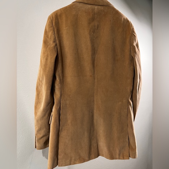 VINTAGE CORNER: Brown Corduroy Blazer and Pants Set - Picture 9 of 11
